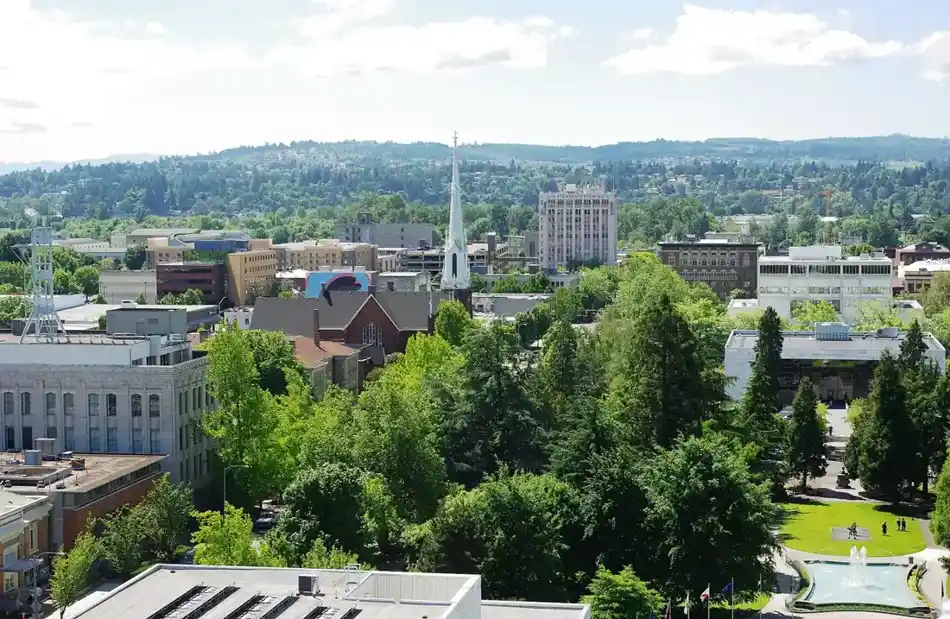 Salem, Oregon local view